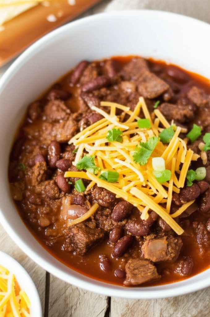 Pressure Cooker Beef Chili