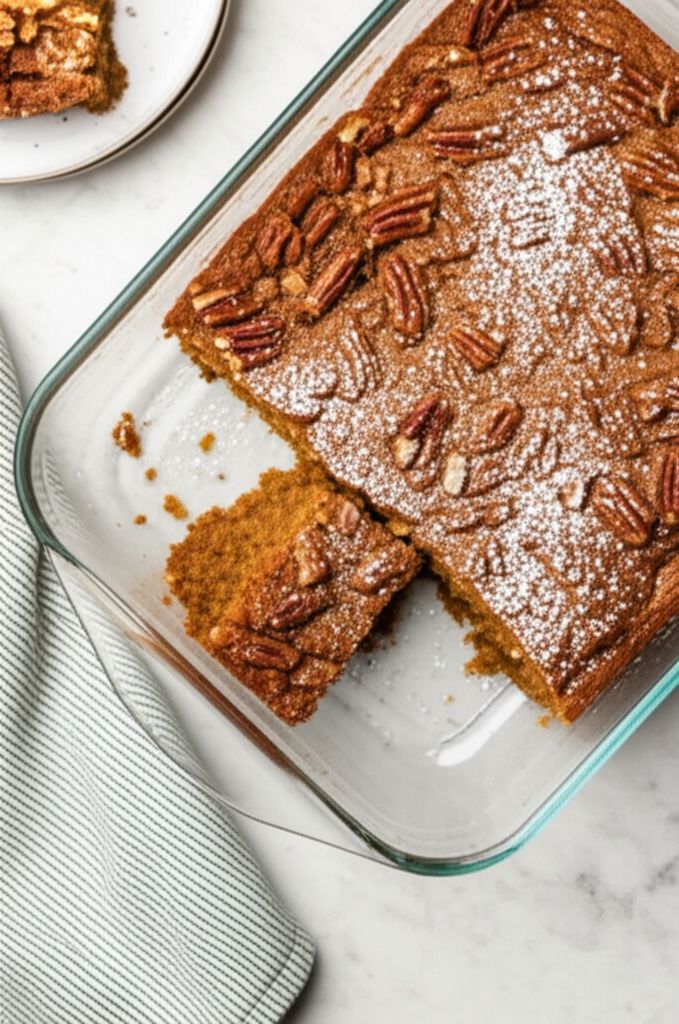 Pumpkin Spiced Dump Cake