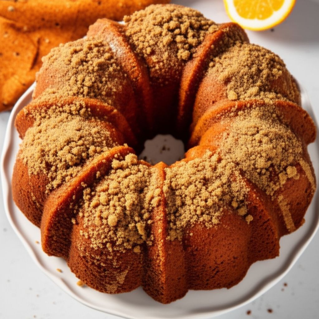 Pumpkin Streusel Bundt® Cake