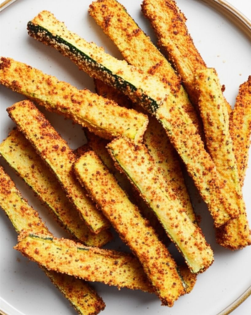 Quick and Easy Parmesan Zucchini Fries