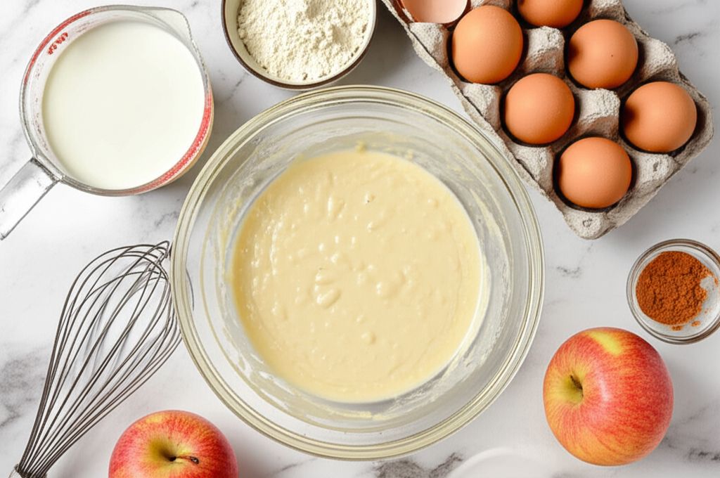 Racuchy z Jablkami (Polish Apple Pancakes)