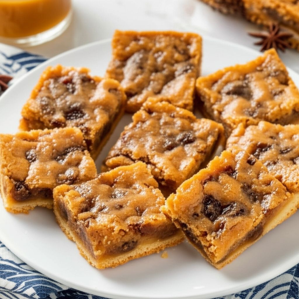 Raisin Butter Tart Squares Recipe