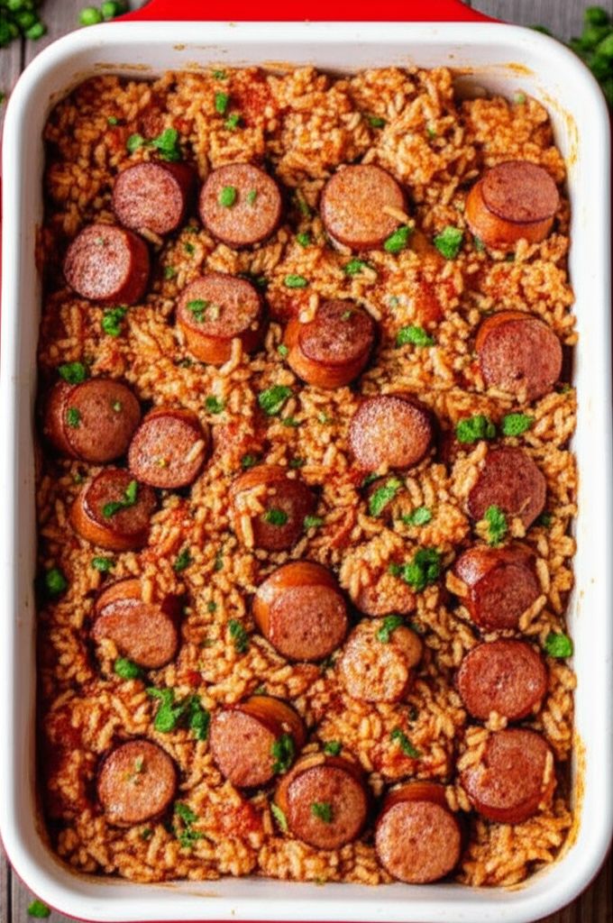 Red Rice and Sausage