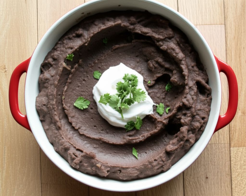 Refried Black Beans