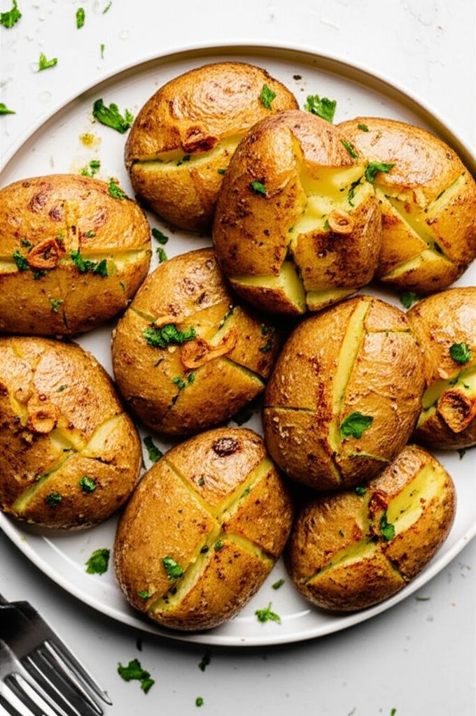 Roasted Smashed Potatoes