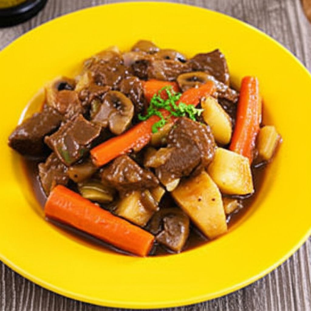 Roasted Vegetable and Beef Stew