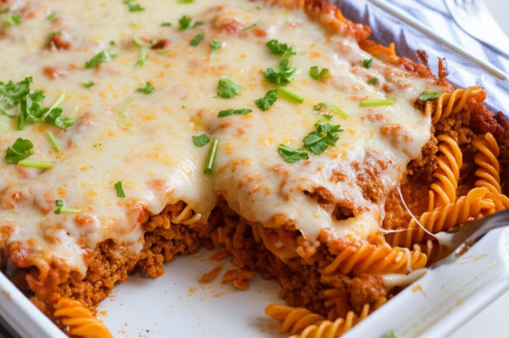 Rotini Pasta Bake