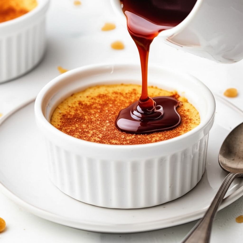 Salted Caramel Custard
