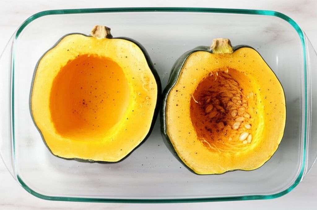 Sausage and Beef Stuffed Acorn Squash