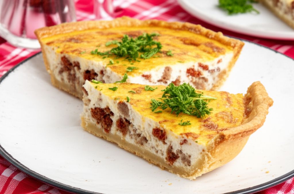 Sausage and Sun-Dried Tomato Quiche