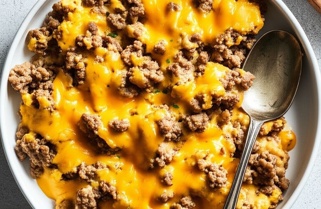 Sausage, Egg, and Cheese Scramble