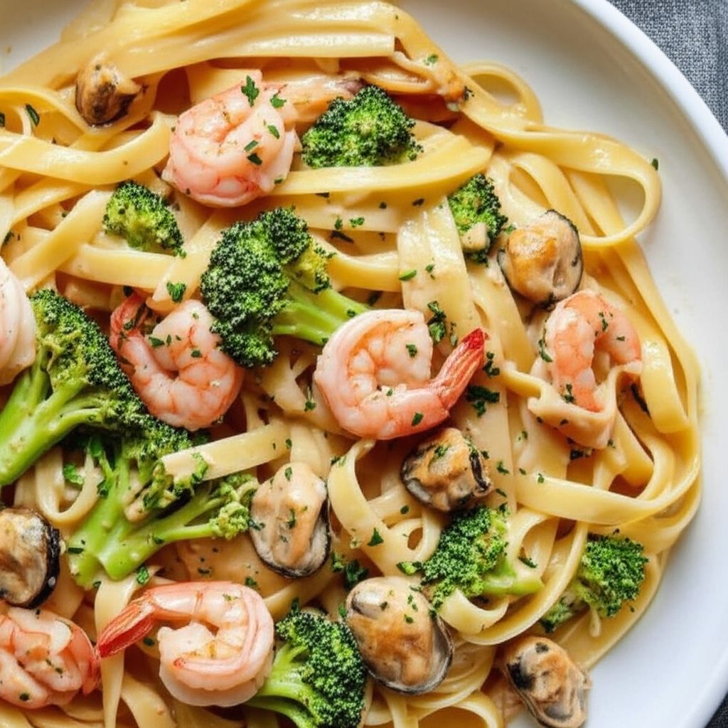 Seafood Linguine