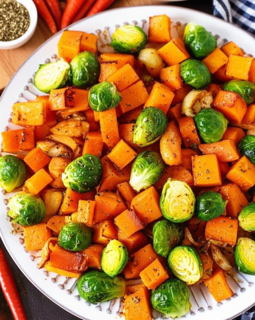 Seasoned Roasted Root Vegetables