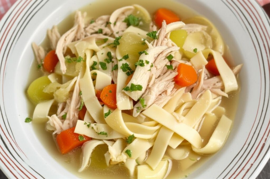 Simple Chicken and Noodles