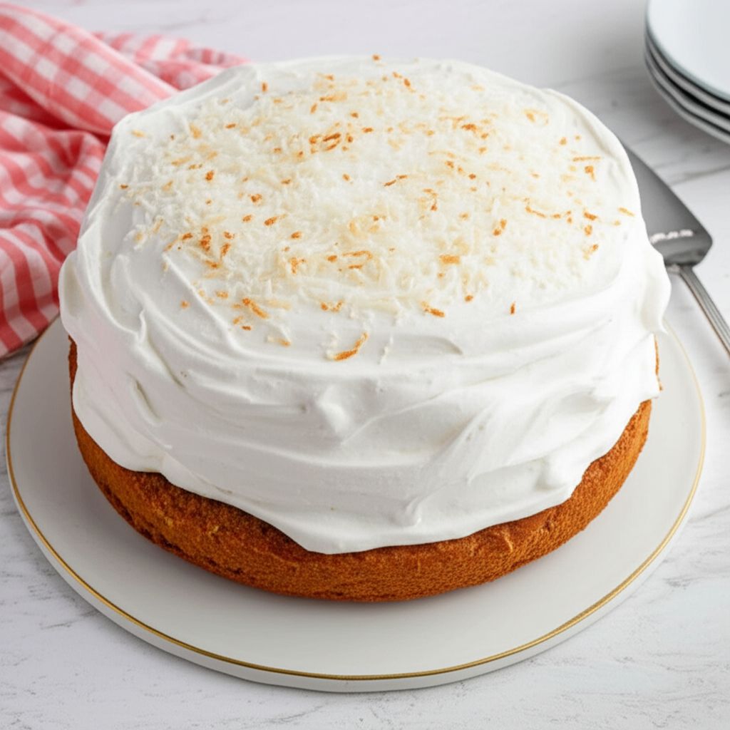 Simply the Best Coconut Cake