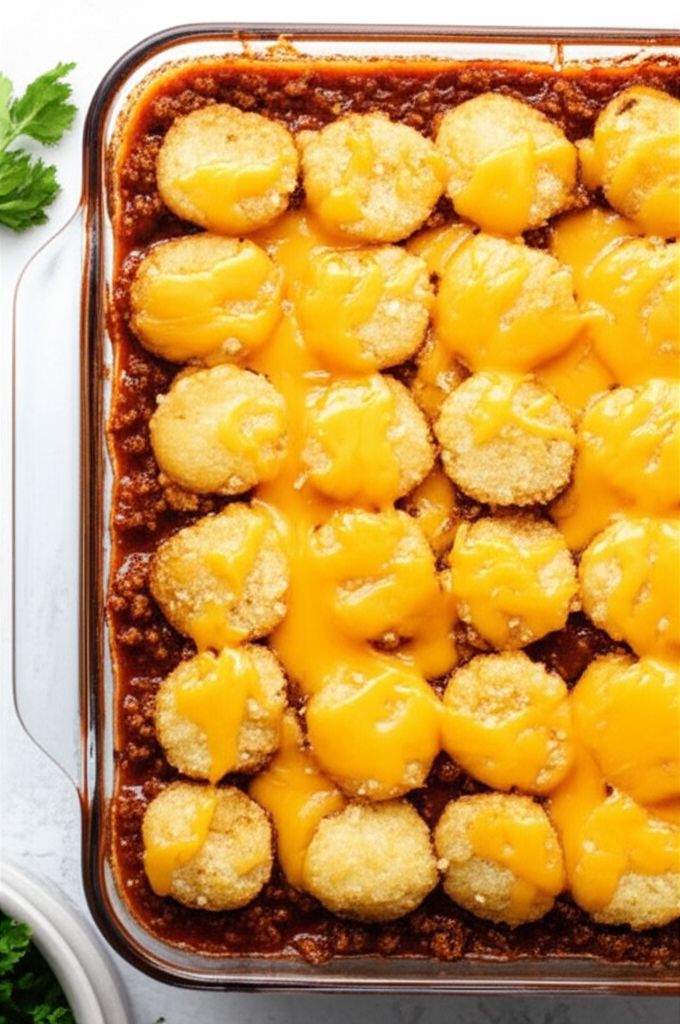 Sloppy Joe Tater Tot® Casserole