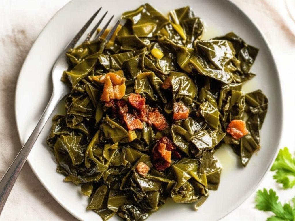 Slow Cooked Collard Greens