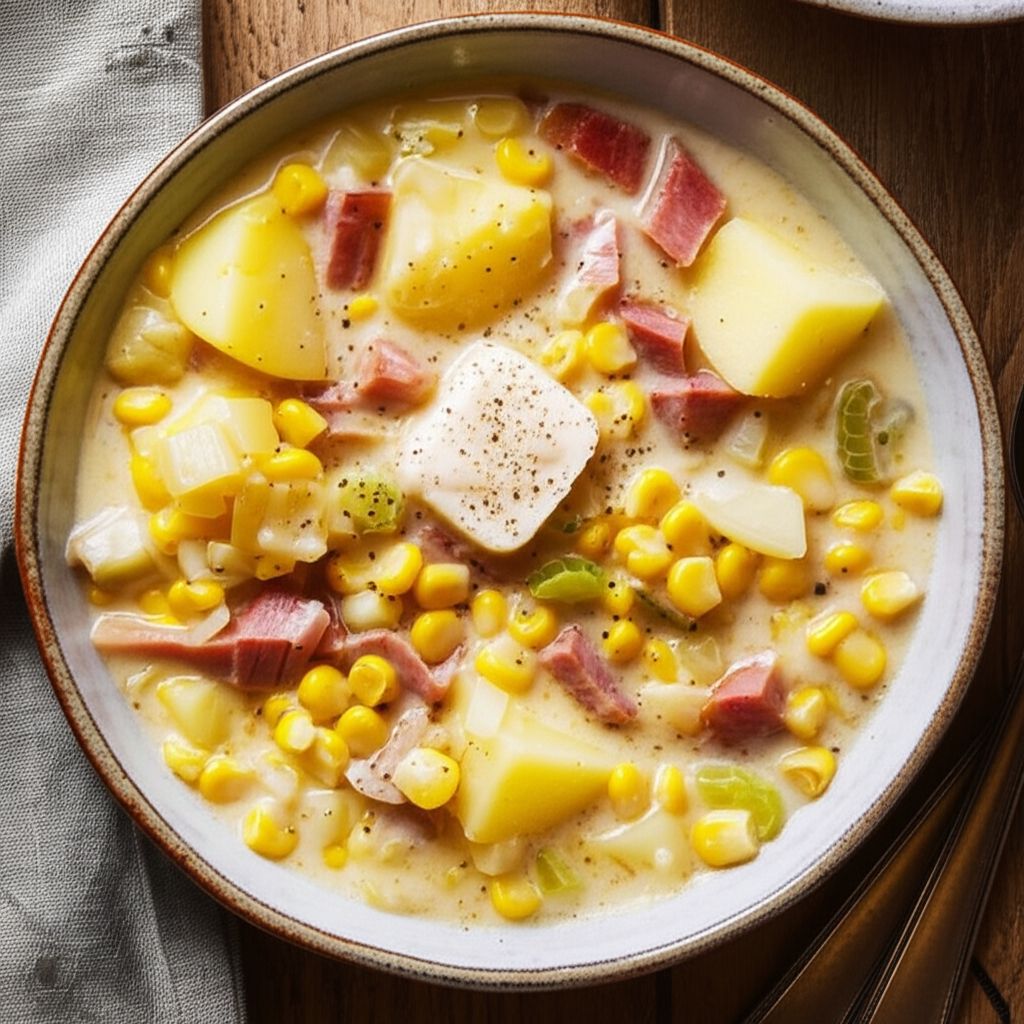 Slow Cooker Corn Chowder