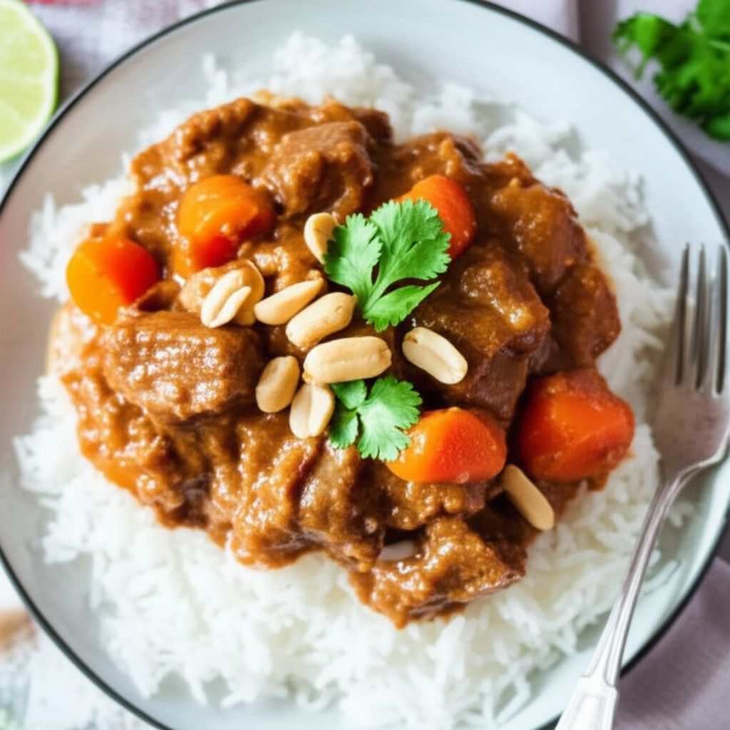 Slow Cooker Mussaman Curry