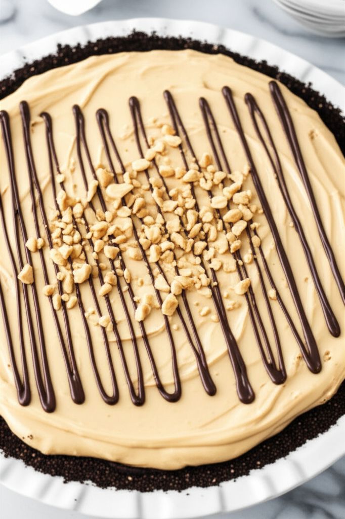 Smooth and Creamy Peanut Butter Pie