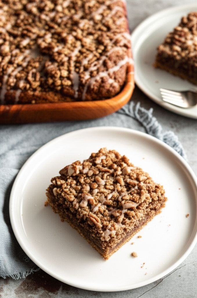 Sourdough Pecan Coffee Cake