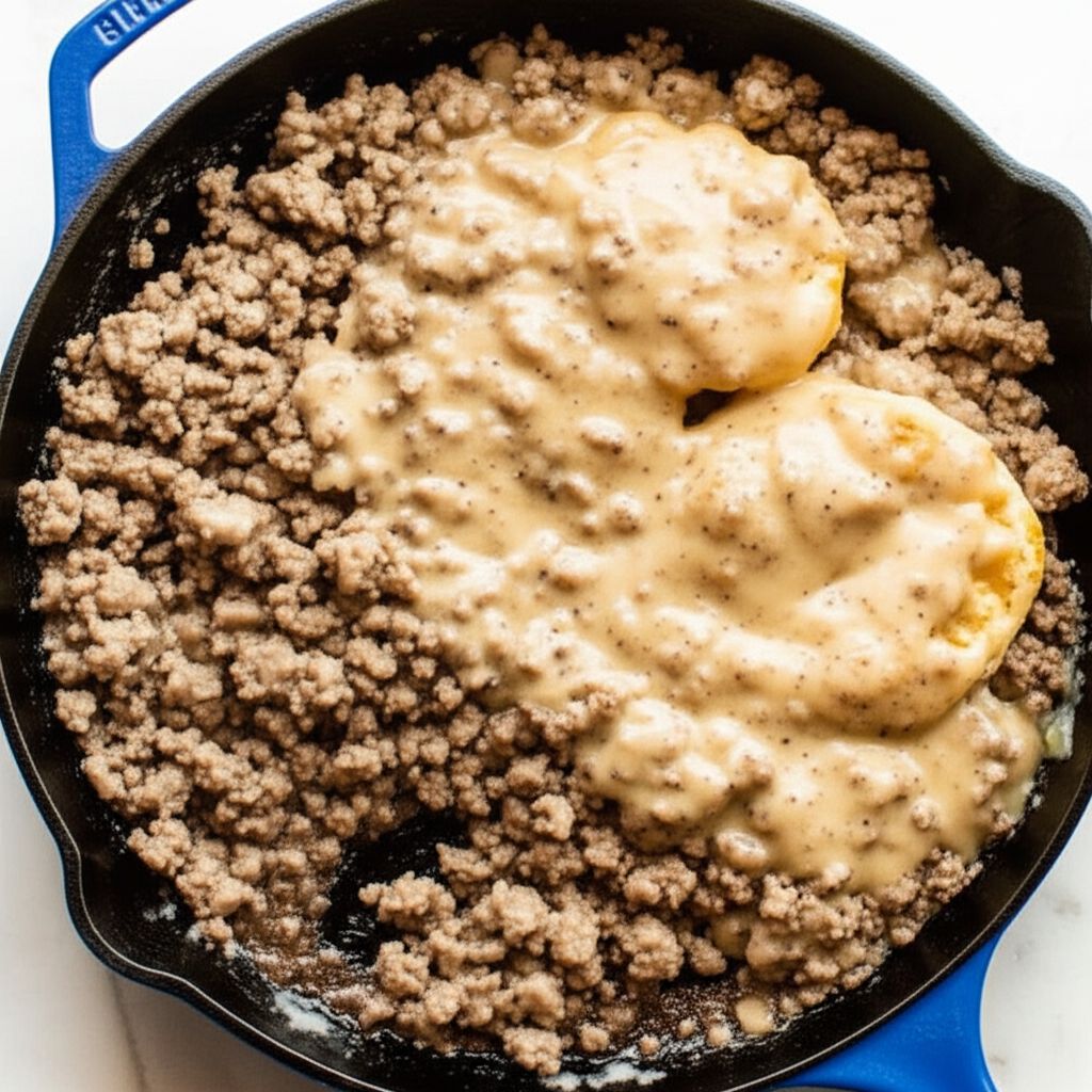 Southern-Style Sawmill Sausage Gravy