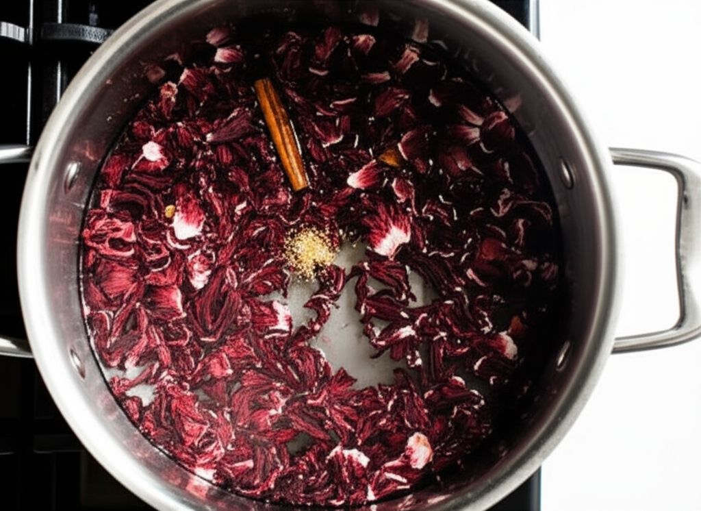 Sparkling Hibiscus Cooler