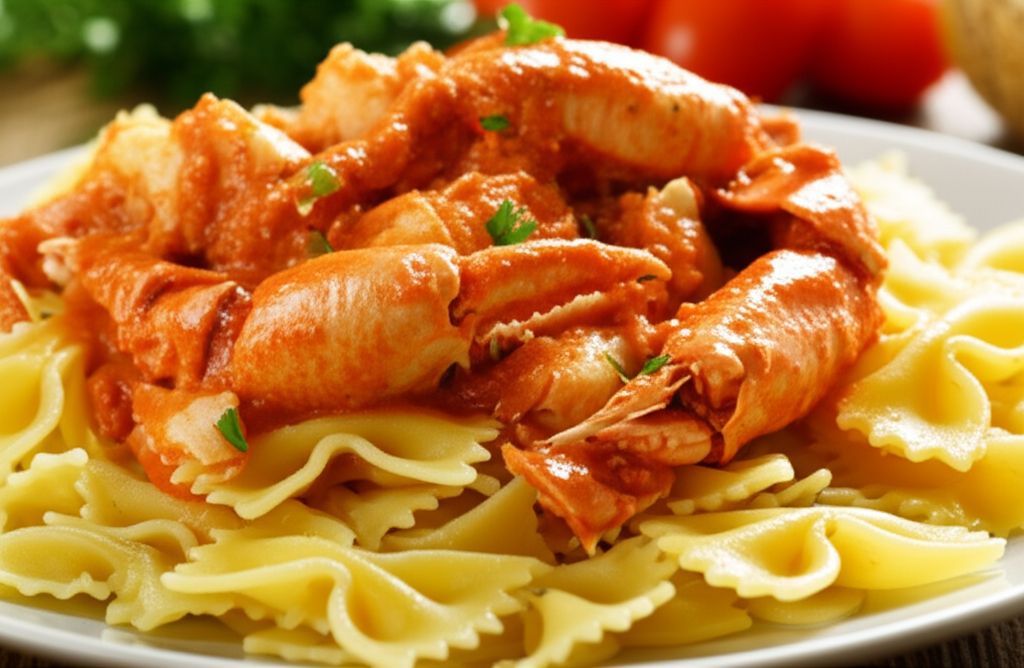 Spicy Crab Pasta