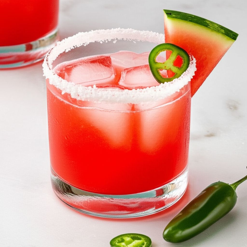 Spicy Watermelon Margarita