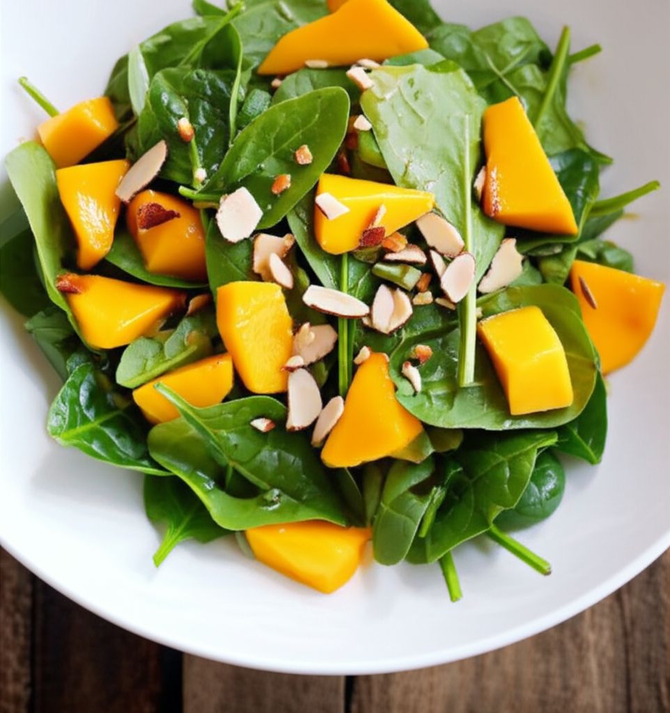 Spinach and Mango Salad