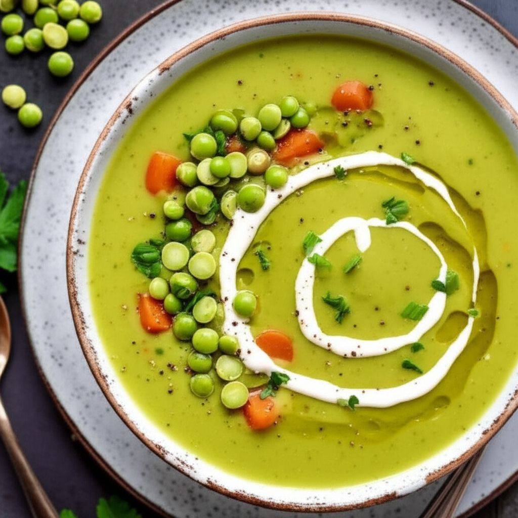 Split Pea Soup without Pork