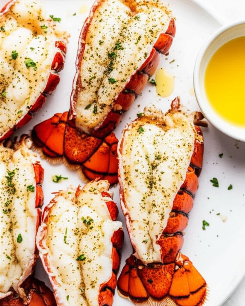 Steamed Lobster Tails