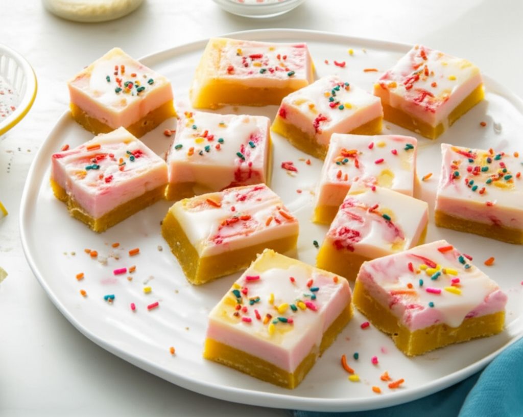 Strawberry Cheesecake Lemon Bars