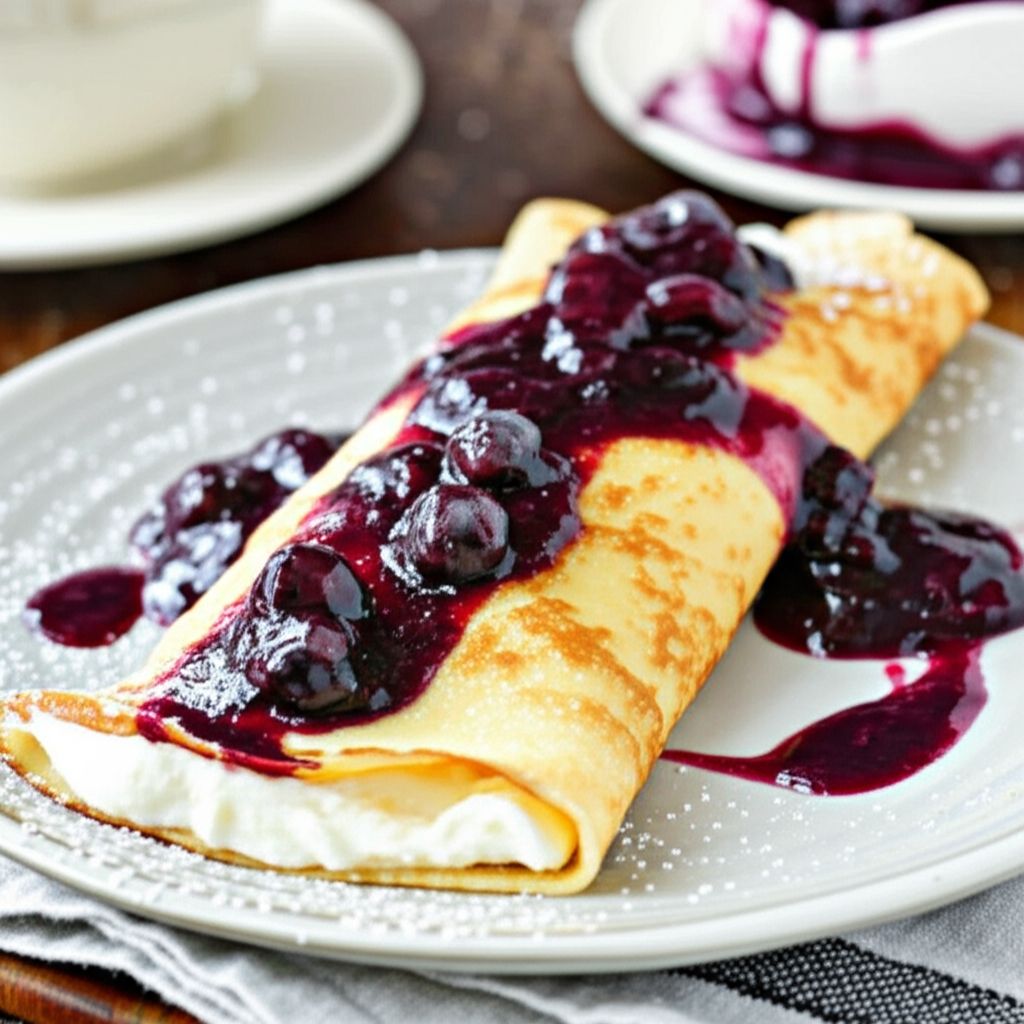 Swedish Cream Cheese Crepes
