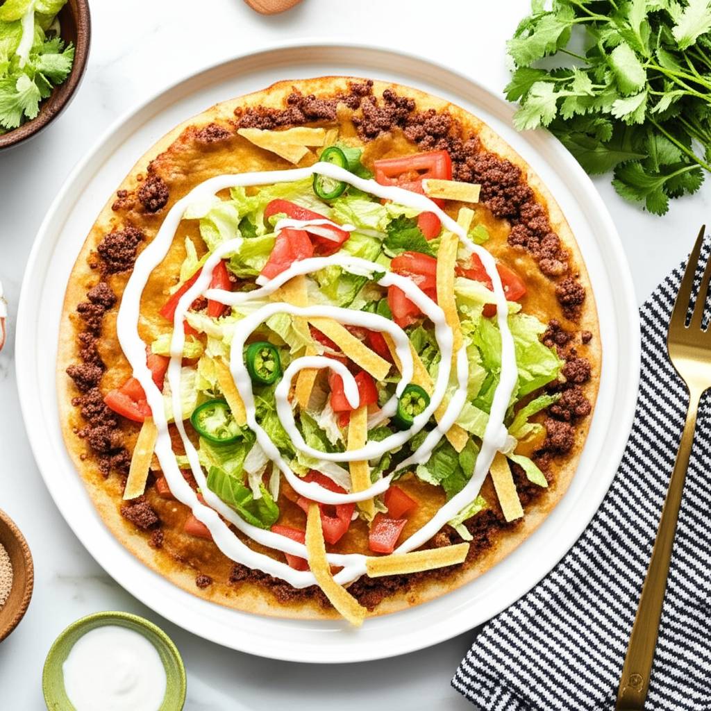 Taco Salad Pizza