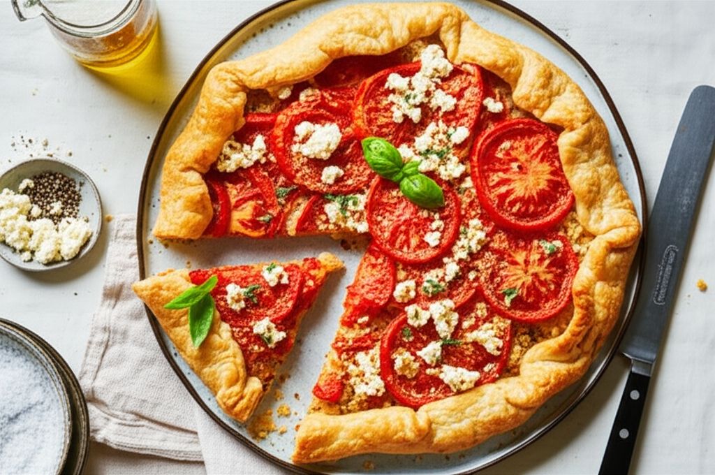 Tomato and Feta Galette
