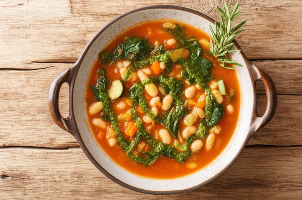 Tuscan Bean Soup (Ribollita)