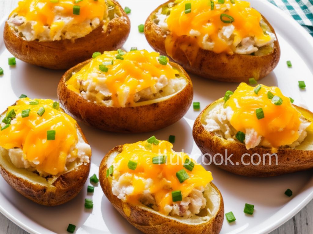 Twice-Microwaved Potatoes