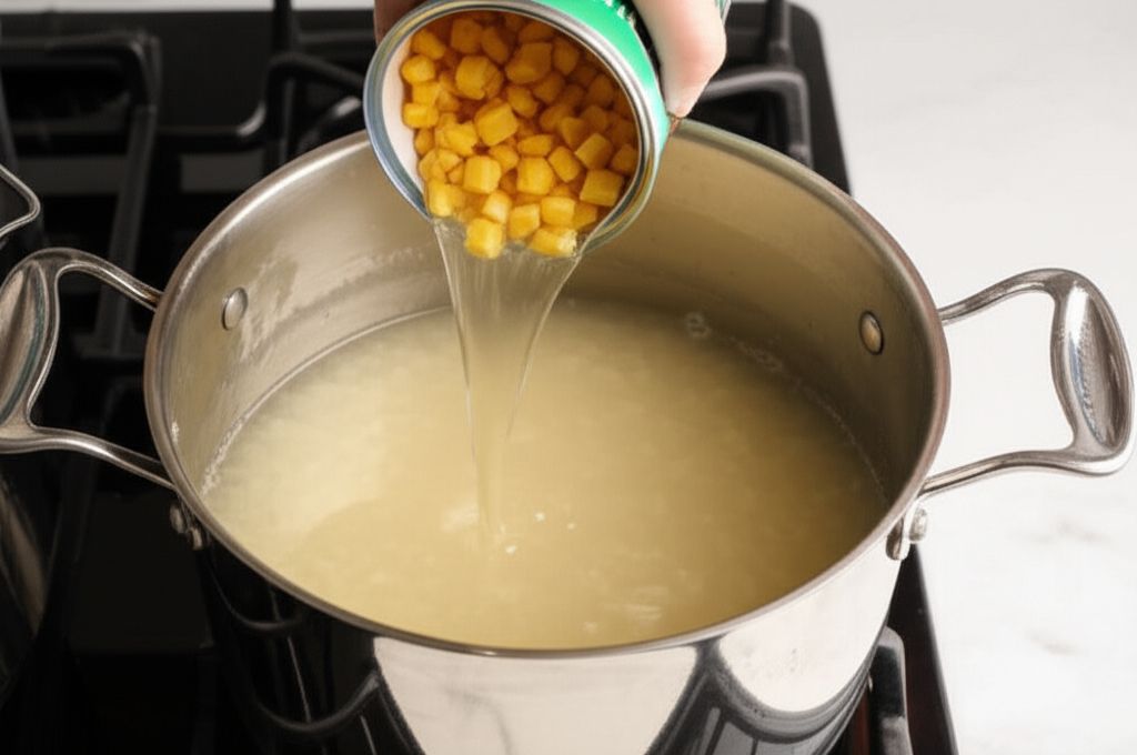 Velvety Chicken Corn Soup