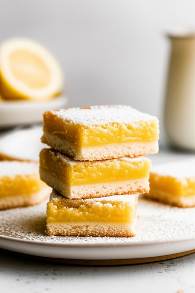 White Chocolate Lemon Bars