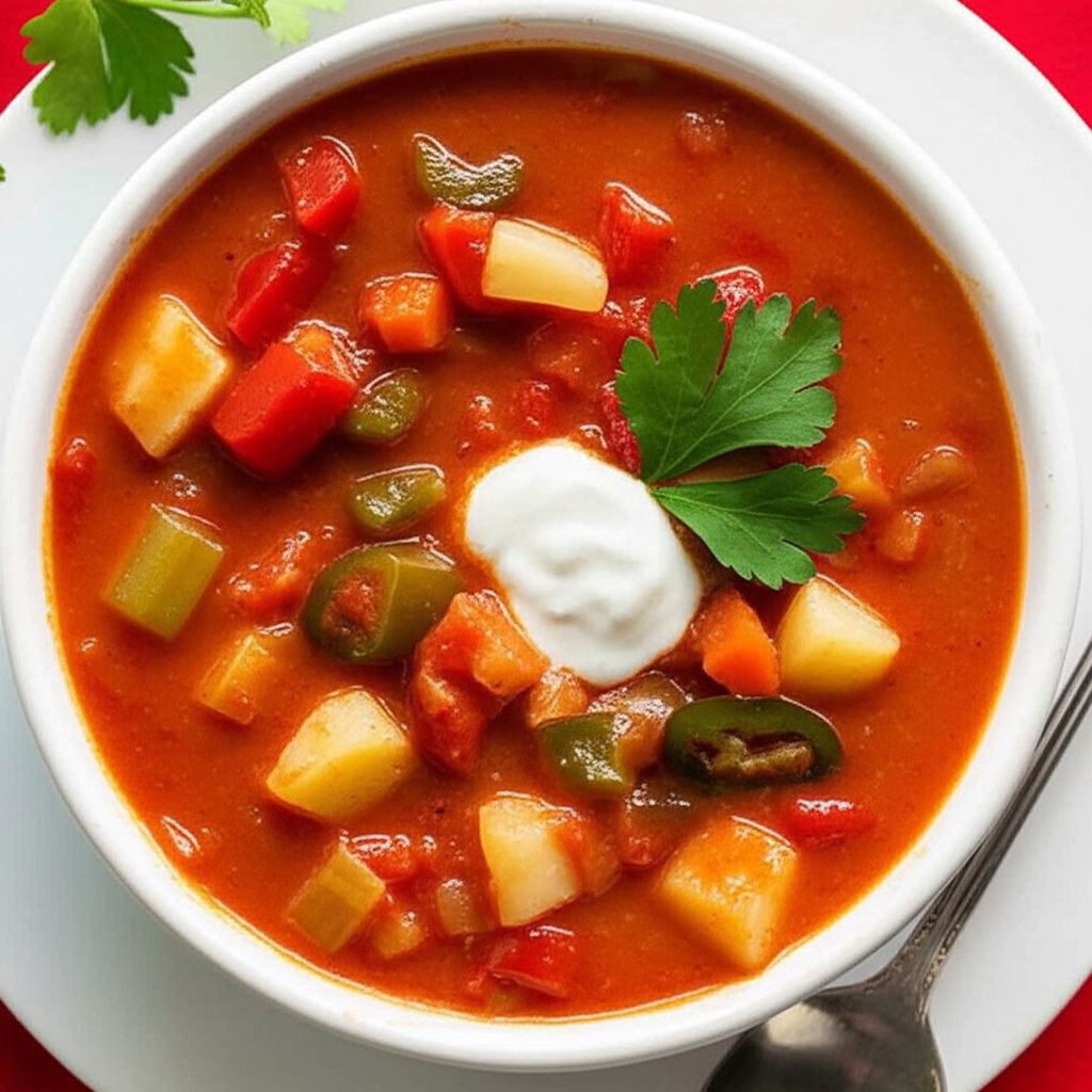 Zesty Manhattan Clam Chowder