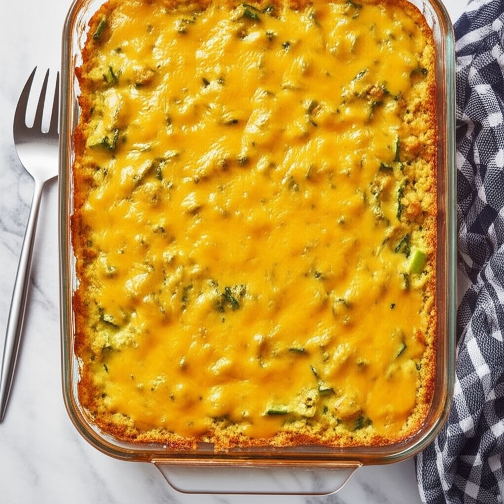 Zucchini Stuffing Bake