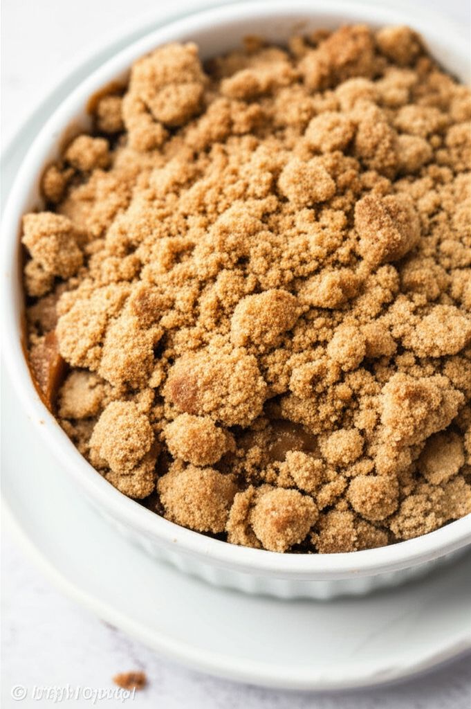 Air Fryer Apple Crumble