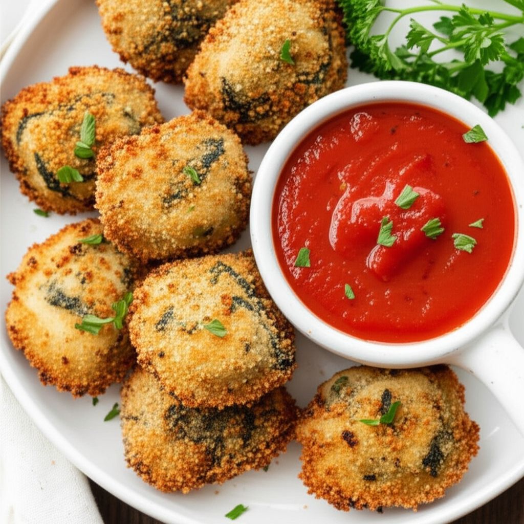Air Fryer Ravioli