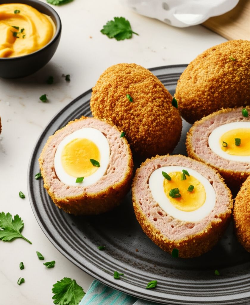 Air Fryer Scotch Eggs