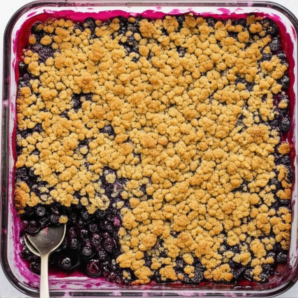 Alexander's Blueberry Crisp