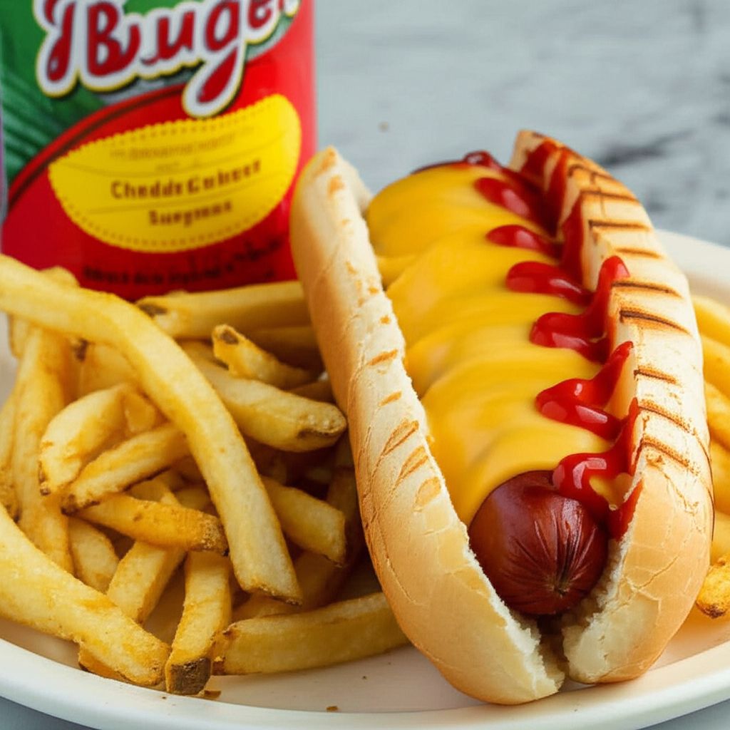 All-American Burger Dog