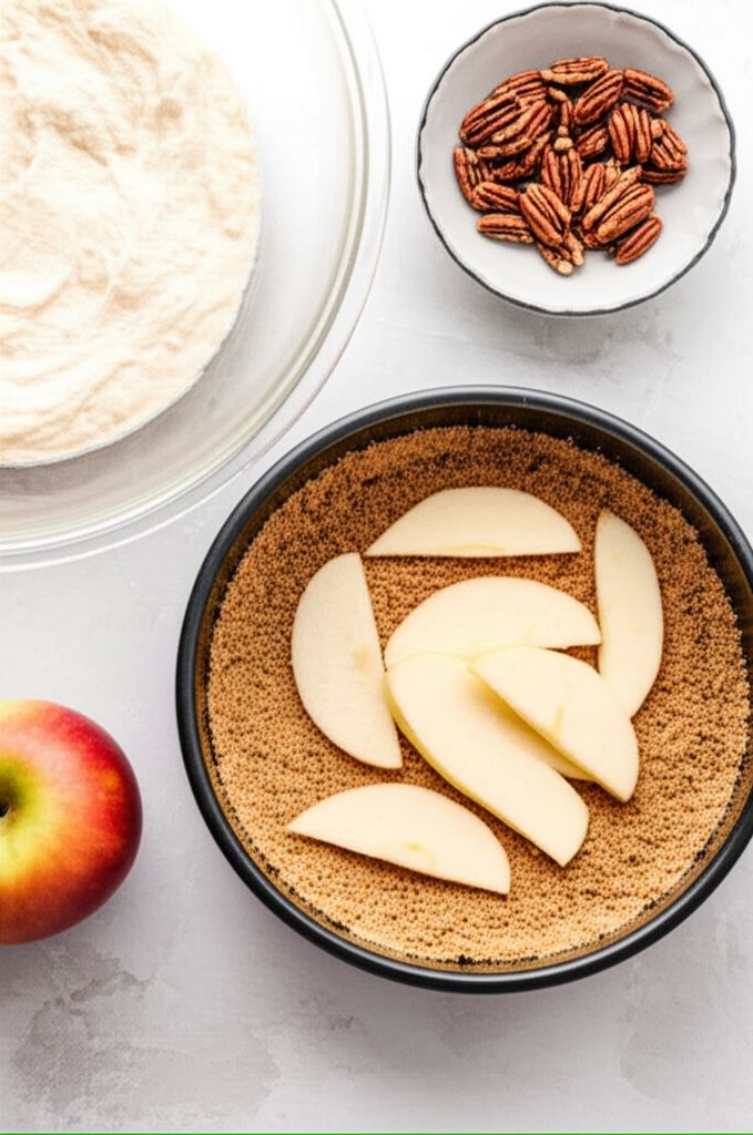 Apple Cheesecake
