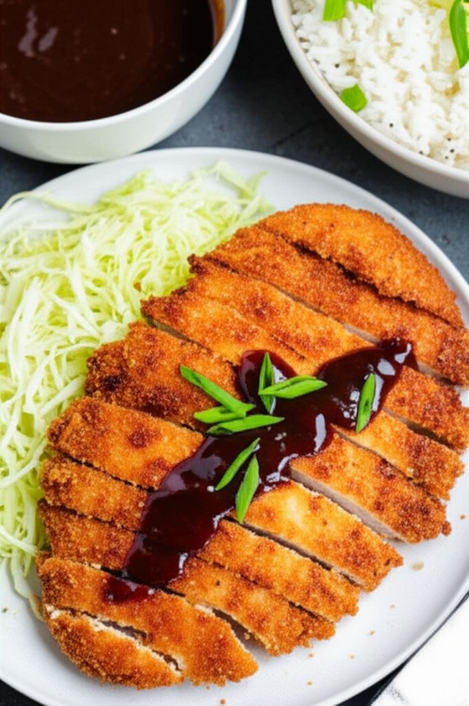 Ashley's Chicken Katsu with Tonkatsu Sauce