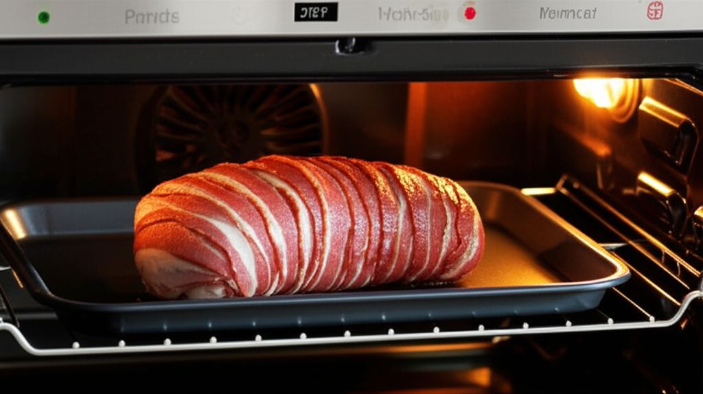 Bacon Wrapped Stuffed Pork Tenderloin